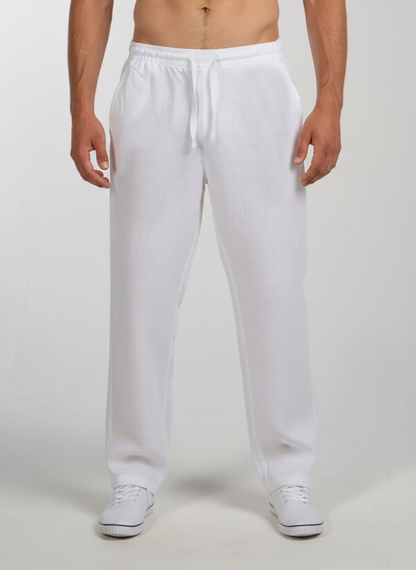 Брюки лен мужские