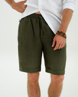 Шорты лен мужские