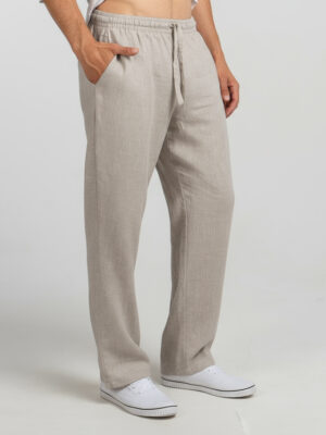 Брюки лен мужские