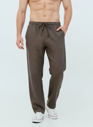 Брюки лен мужские