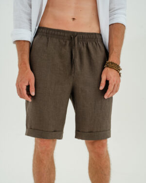Шорты лен мужские