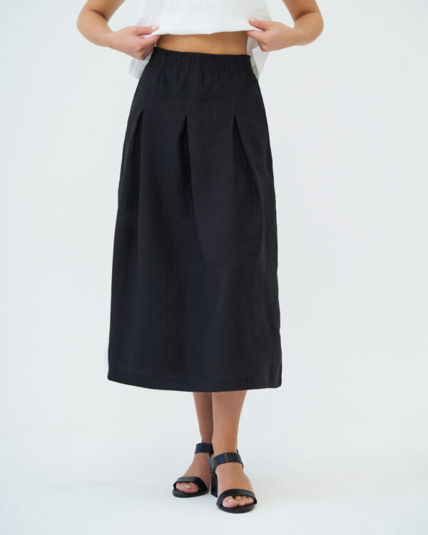 Юбка льняная летняя