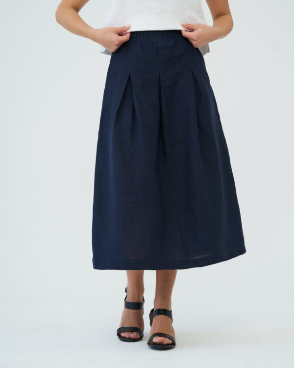 Юбка льняная летняя