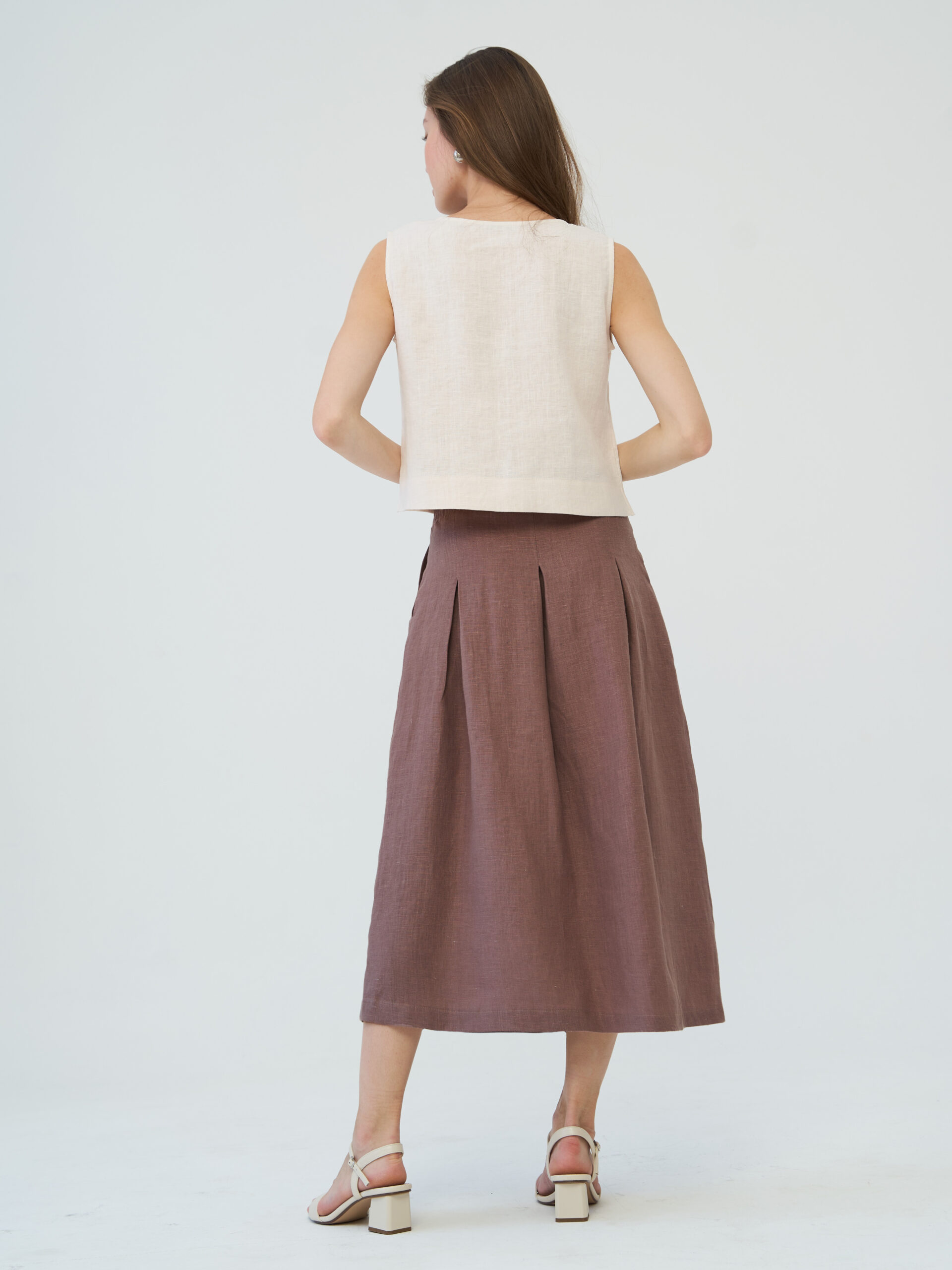 Юбка льняная летняя — изображение 3