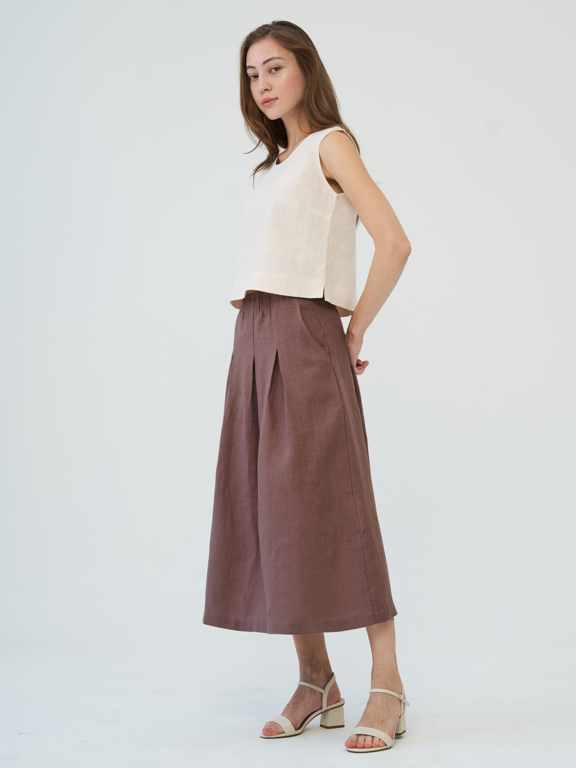 Юбка льняная летняя — изображение 4