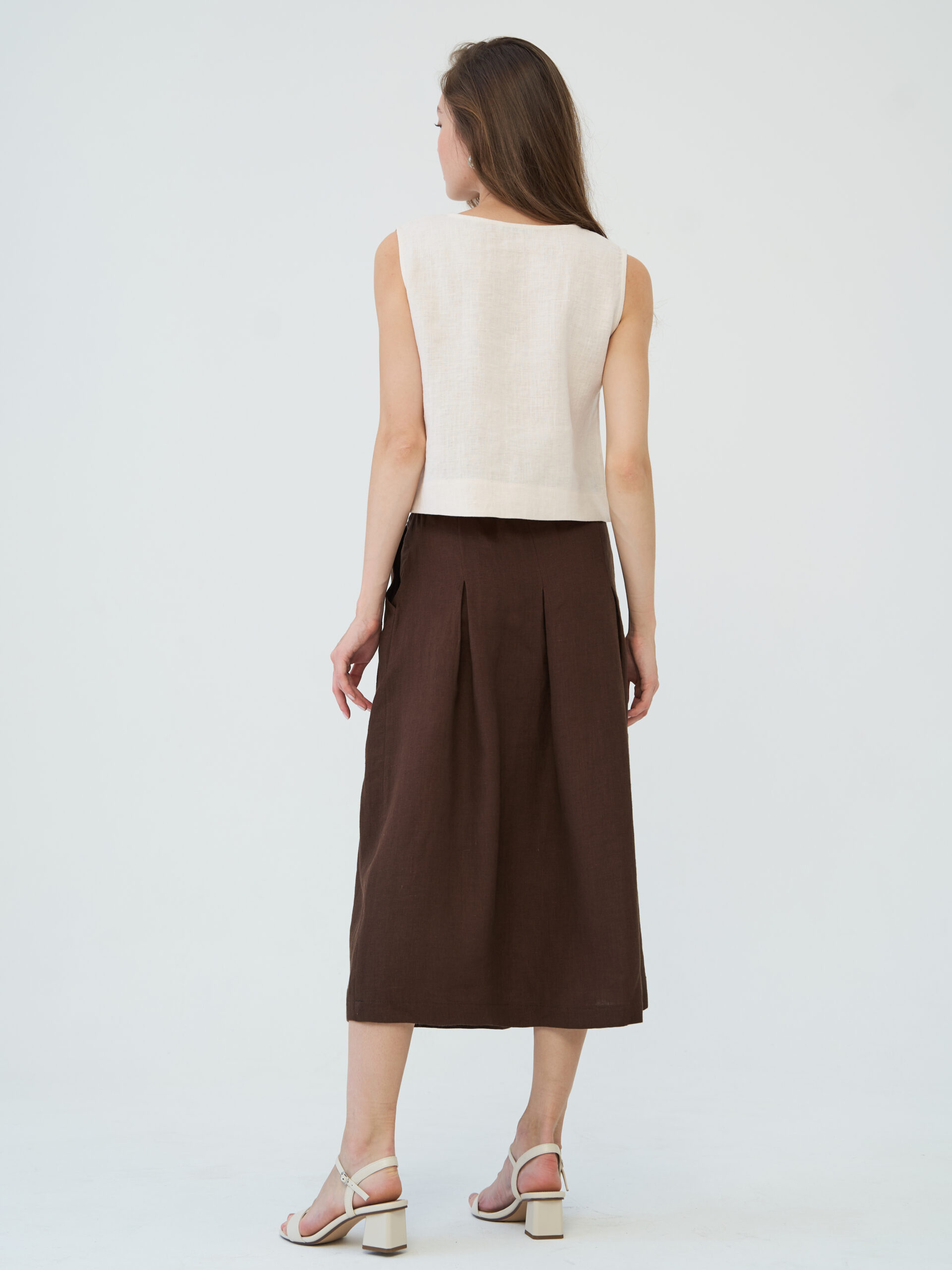 Юбка льняная летняя — изображение 2