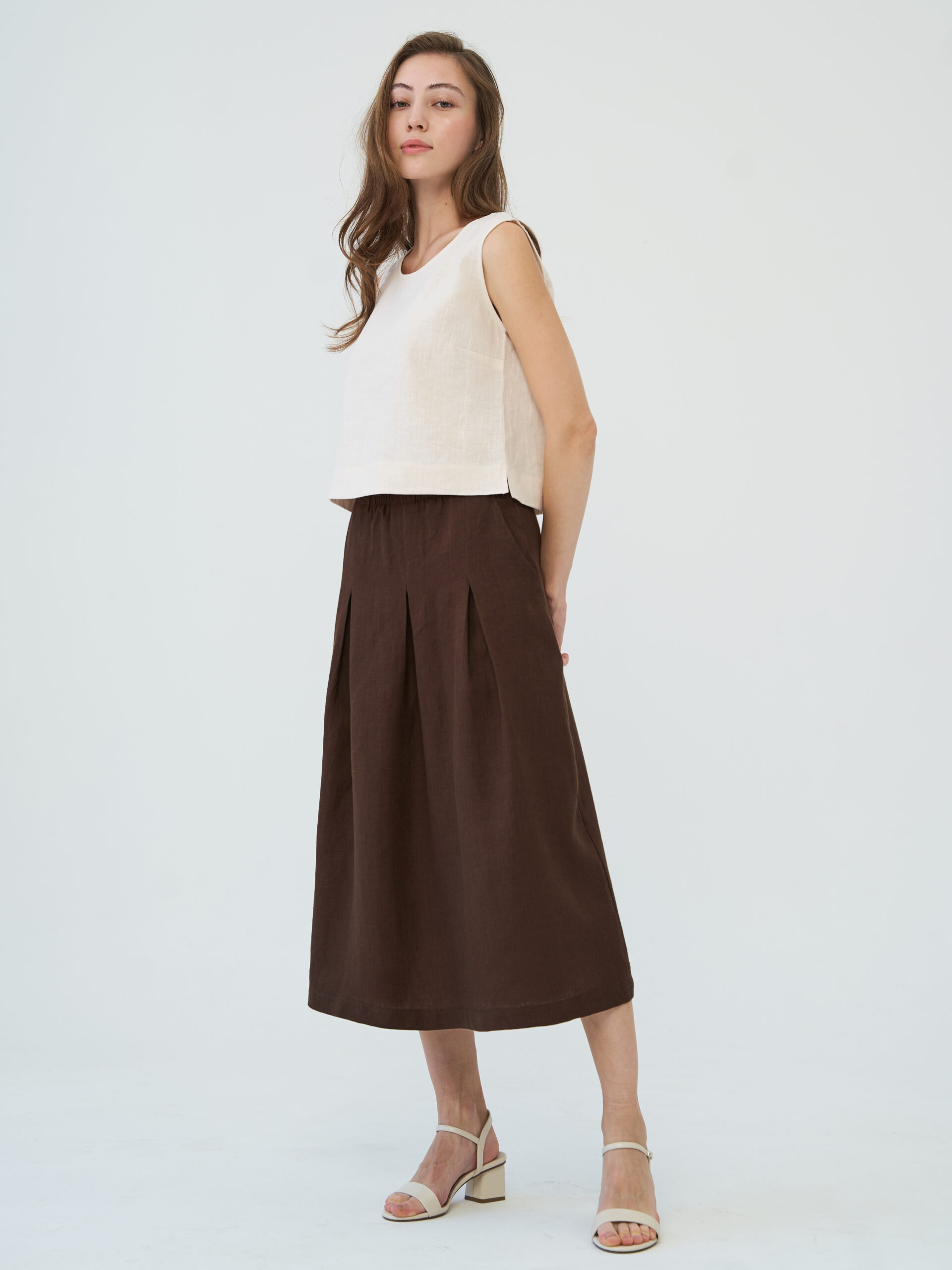 Юбка льняная летняя — изображение 4