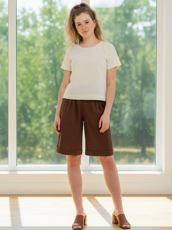 Шорты женские Лен