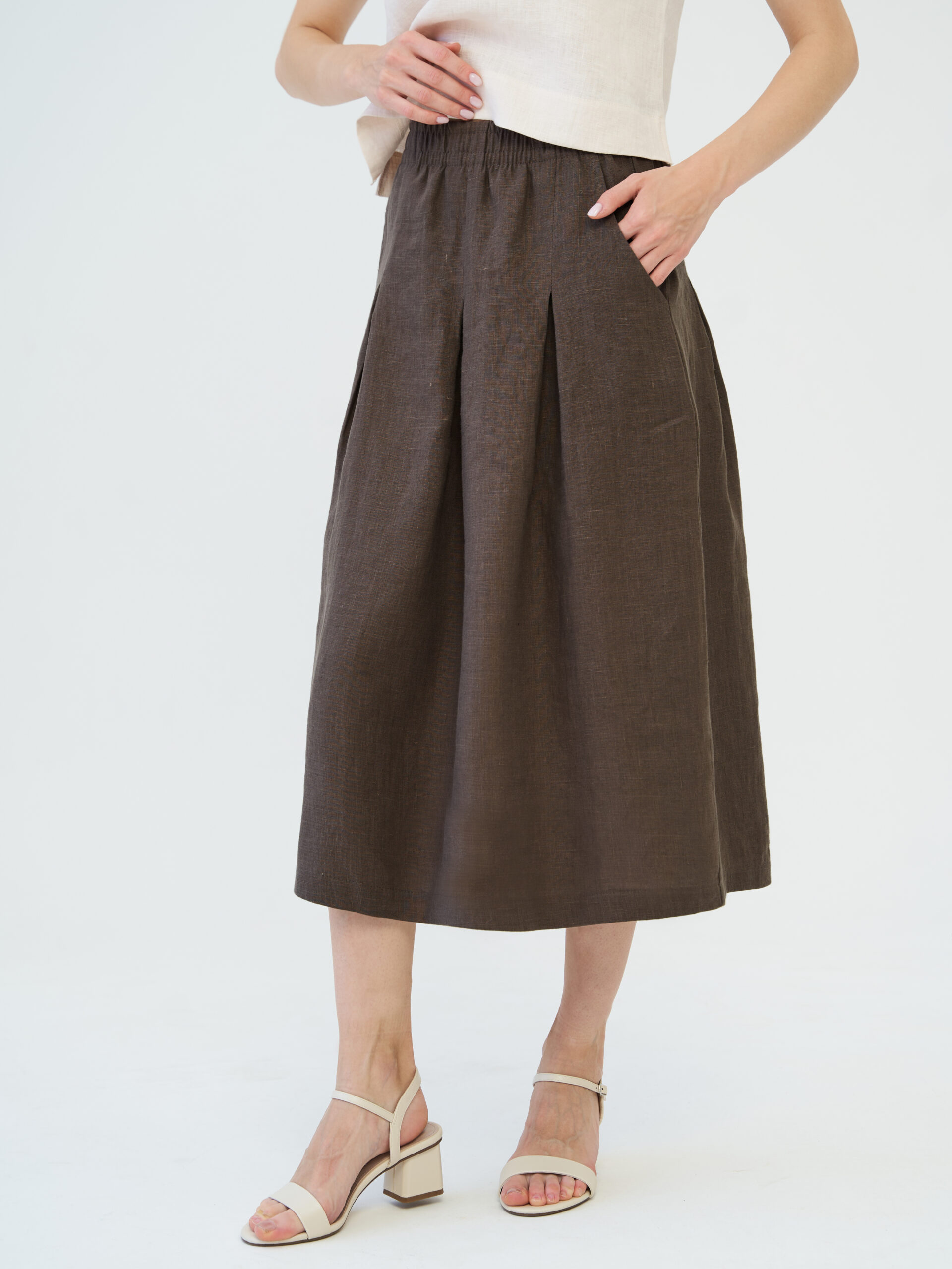 Юбка льняная летняя — изображение 4
