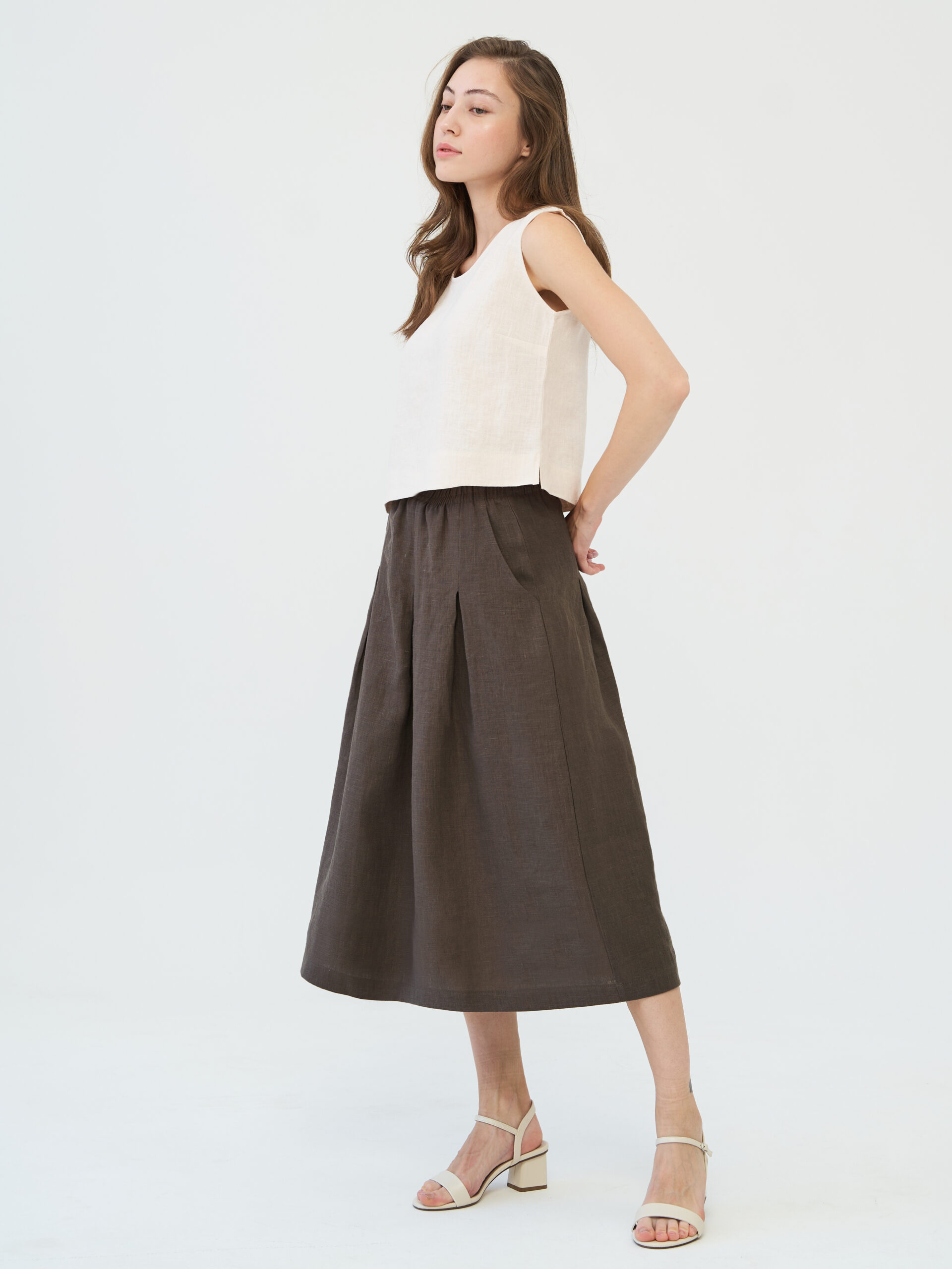 Юбка льняная летняя — изображение 3