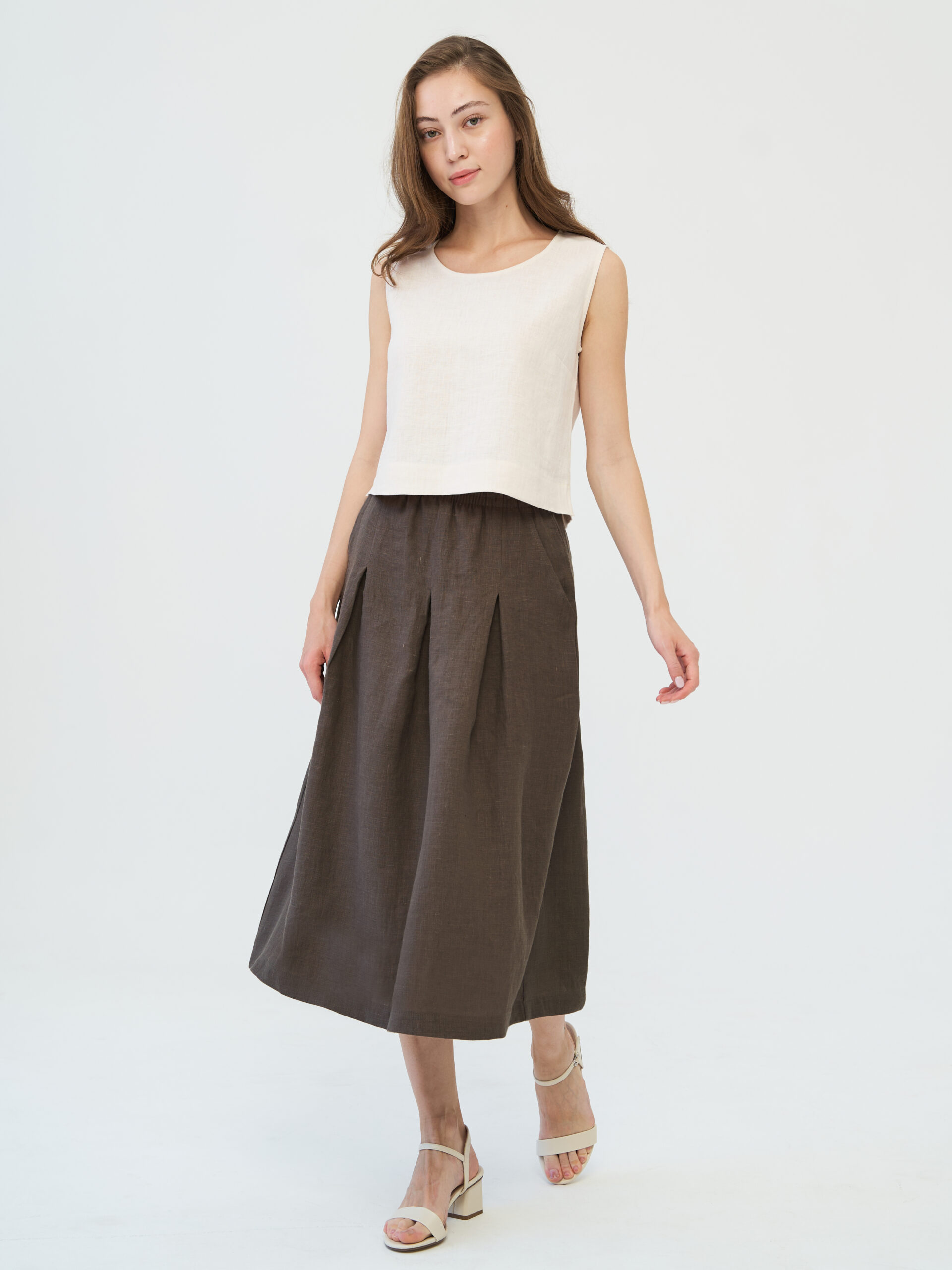 Юбка льняная летняя — изображение 5